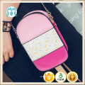 2017 fashion child school bag /cute kids bags for woman purse rose pink frozen sucker